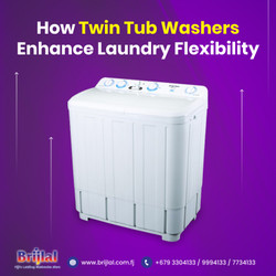 How Do Twin Tub Washers Enhance Laundry Flexibility?
