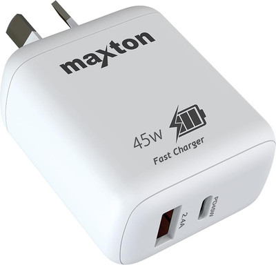 MAXTON 45W USB Fast Wall Charger (UC-F45W) MAXTON 45W USB Fast Wall Charger (UC-F45W)
