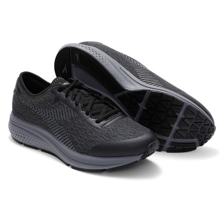 DIADORA Mens Passo Running Shoes - Black/Steel Grey (178000)