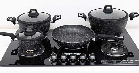 ROYALFORD 7pc Chef Art Aluminium Cookware Set (RF9557)