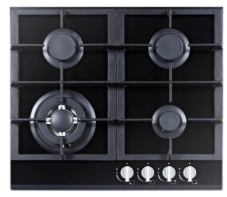 Maxton 4 Burner Glass Top Gas Hob (GH-43GT)