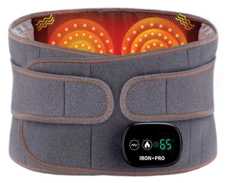 IRON PRO Massage Waist Belt with Heat Function (WM02H)