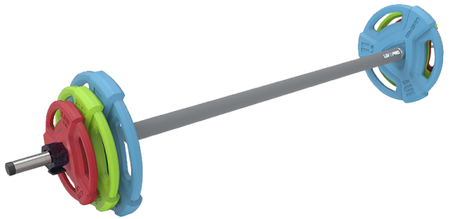 LIVEPRO 20KG Studio Barbell Set (LP8031)