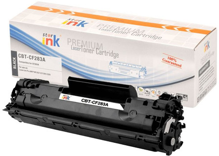 STAR INK Compatible CF283A Black Toner for HP (CBT-CF283A)