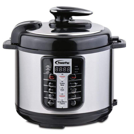 POWERPAC 6L Electric Pressure Cooker (PPC611)