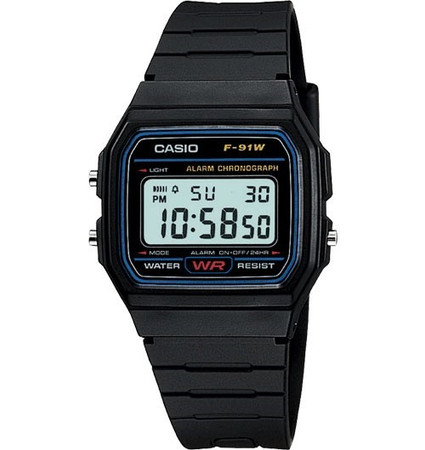 CASIO Gents Watch (F91W-1D)