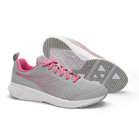 DIADORA Womens Flamingo 6 Running Shoes - Silver/White (176874)