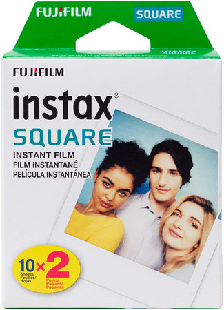 FUJIFILM Instax Square Film - White (20pack)