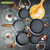 ROYALFORD 9pc Marble-Coated Non-Stick Cookware Set (RF8904)