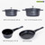 ROYALFORD 6pc Cast-Aluminium Cookware Set (RF9846)