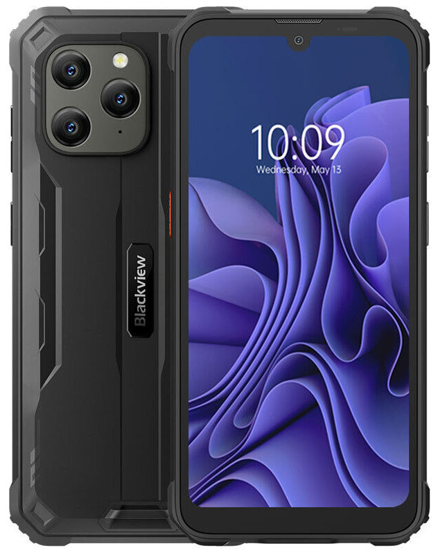 Custodia Blackview BV5300 Pro + Pellicola Vetro Temperato | Cover Morbida TPU Antiurto E Antigiallo - TH