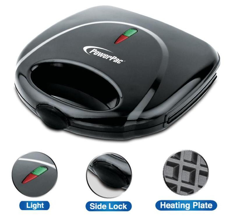 powerpac waffle maker