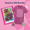 USA 250 Blossoms Heather Berry  - Bundle