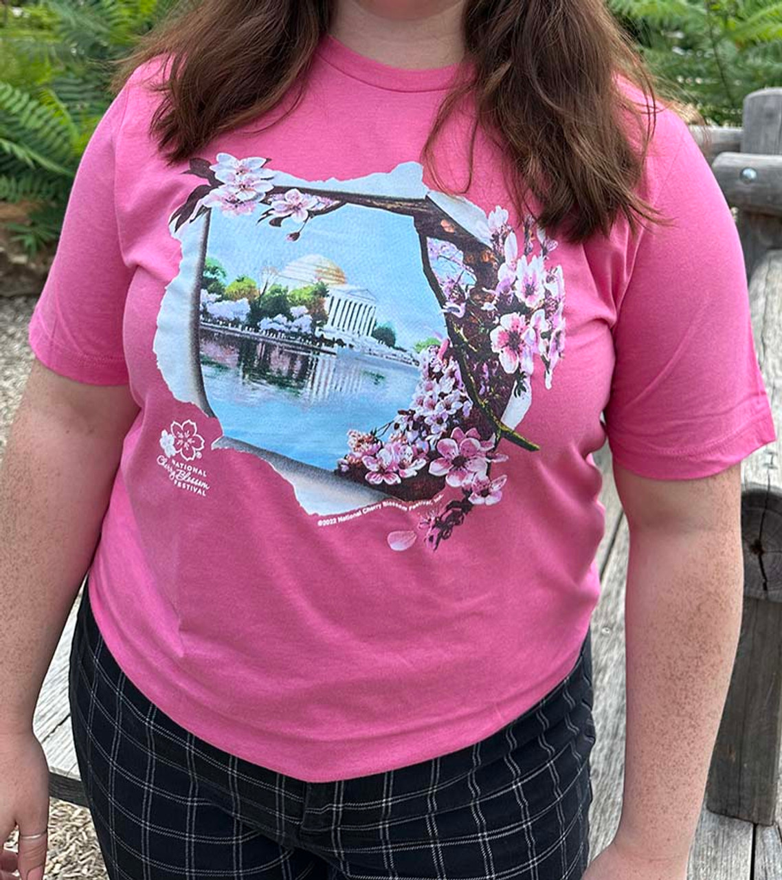 2022 Official National Cherry Blossom Festival Tee H.C.Pink - Logo Vision,  LLC