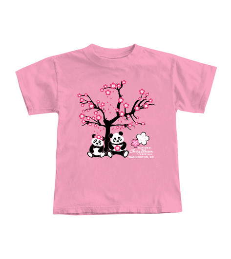 National Cherry Blossom Sakura Cat Youth Tee - Logo Vision, LLC