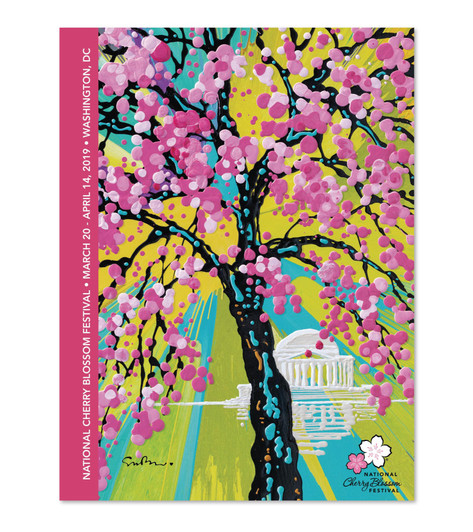 Official National Cherry Blossom Festival Poster (2019) - Cherry Blossom Merchandise Official National Cherry Blossom Festival Poster (2019) - Cherry Blossom Merchandise