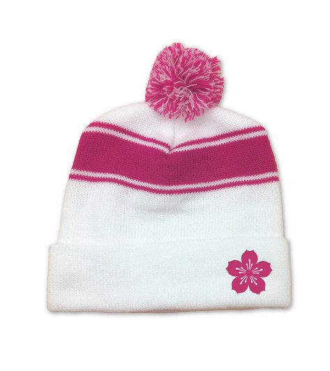 Blossom Pom Pom Beanie