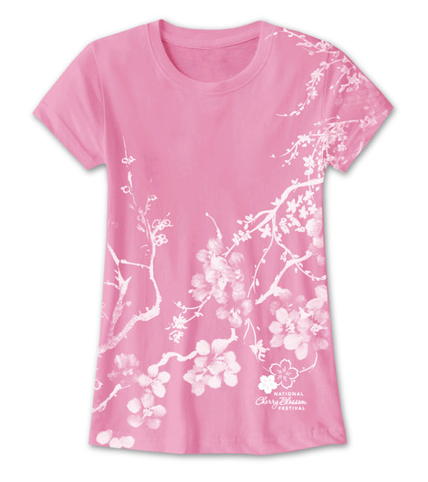 2022 Official National Cherry Blossom Festival Tee H.C.Pink - Logo