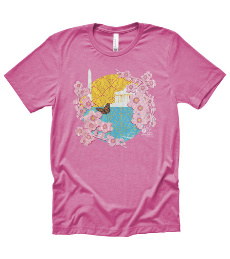 2022 Official National Cherry Blossom Festival Tee H.C.Pink