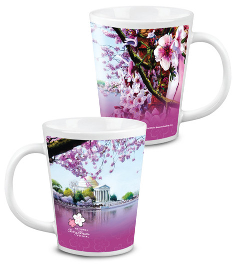 Cherry Blossom Coffee Mug Sublimation Graphic by art.rm · Creative