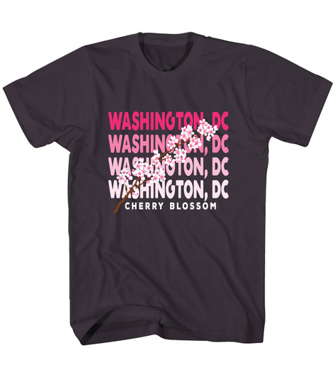 Cherry Blossom Repeat Blossom Unisex Tee  Cherry Blossom Repeat Blossom Unisex Tee