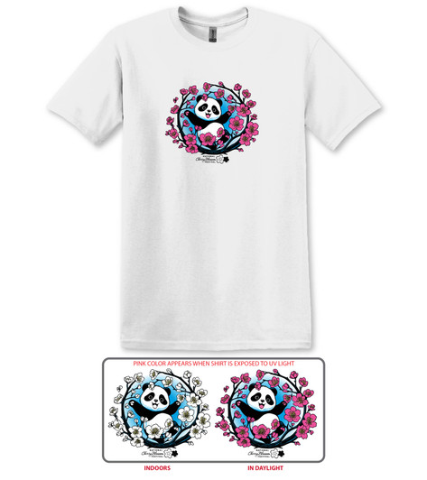 NCBF UV Panda Adult Tee NCBF UV Panda Adult Tee