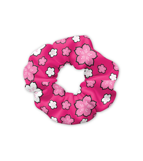 Pink Hair Scrunchie 