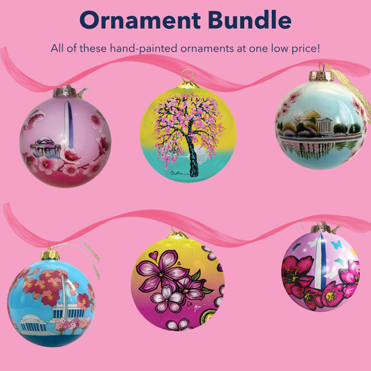6 Official NCBF Ornaments - Collectors Bundle