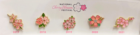  Lapel Pin Collection 5 Years (2017 – 2021)
