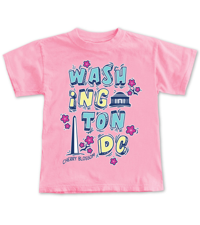 National Cherry Blossom Festival Scribble Youth Tee 