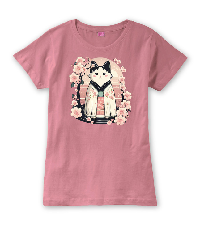 Kimono Cat Ladies Tee Marvelous