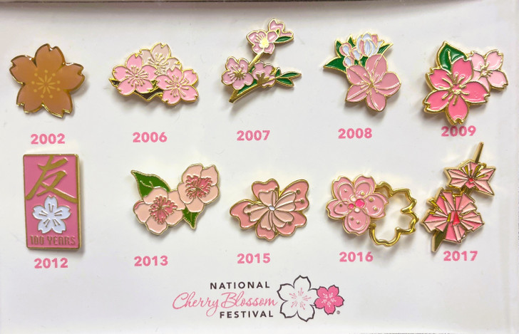 Lapel Pin Collection 10 years (2002 – 2017)