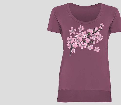 Cherry Blossom T-shirt – Library of Congress Shop