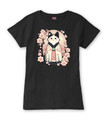 Kimono Cat Ladies Tee Black