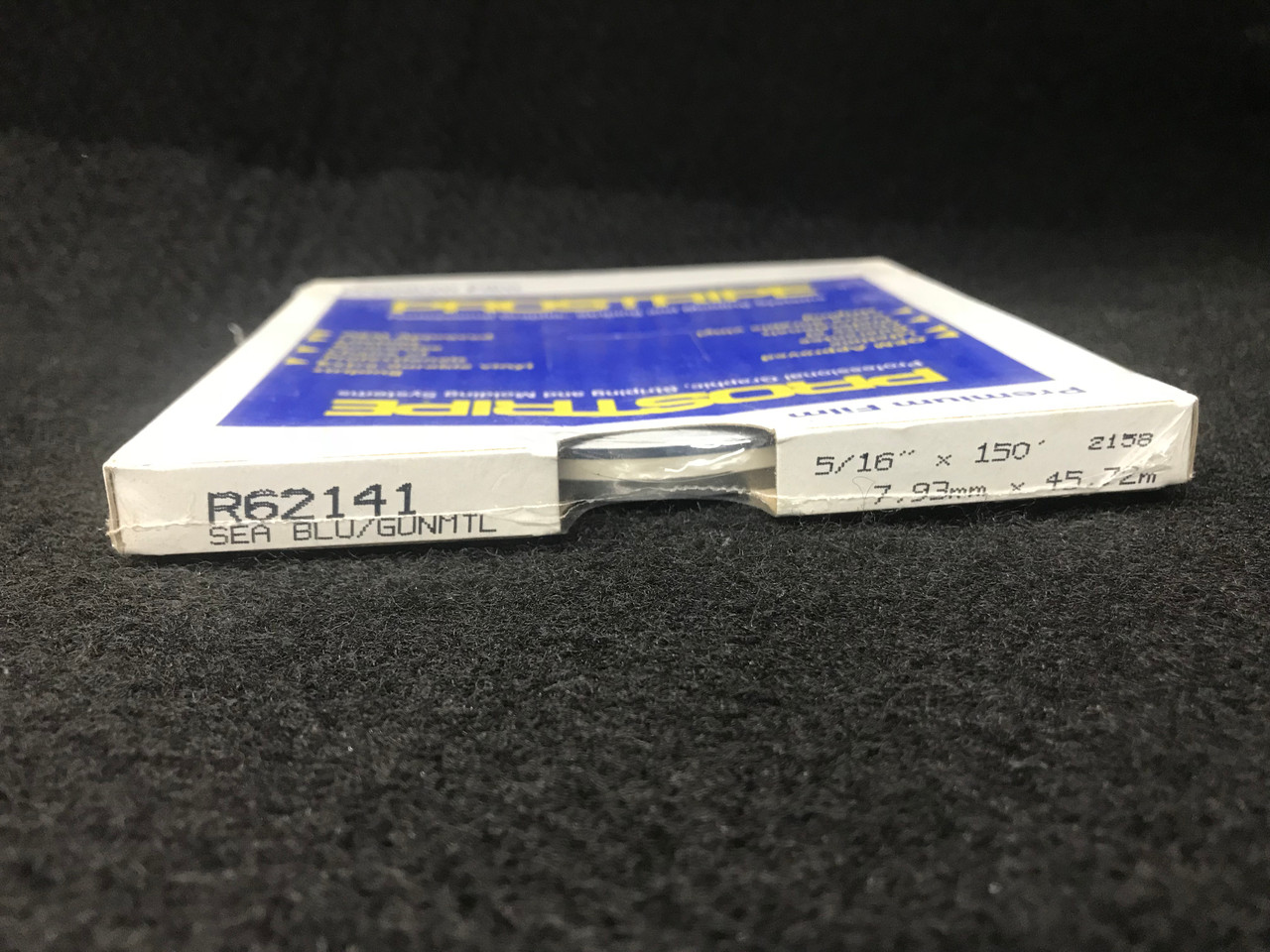 R62141 Sea Blue/Gunmetal Dual-Striped 5/16