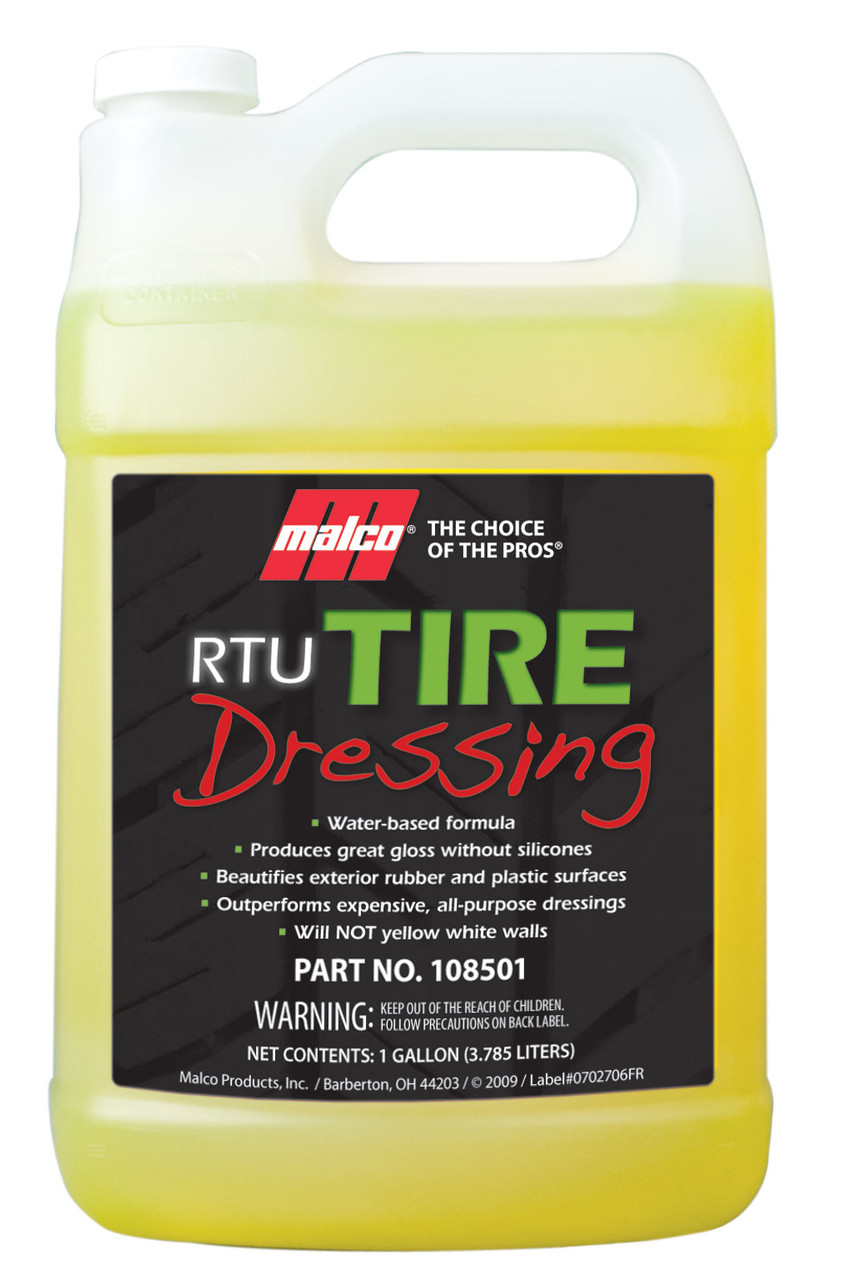 Duragloss 321 Non-Silicone Tire Dressing  19 Oz., Safe For Vinyl, Leather  & Tires, Dust-Resistant