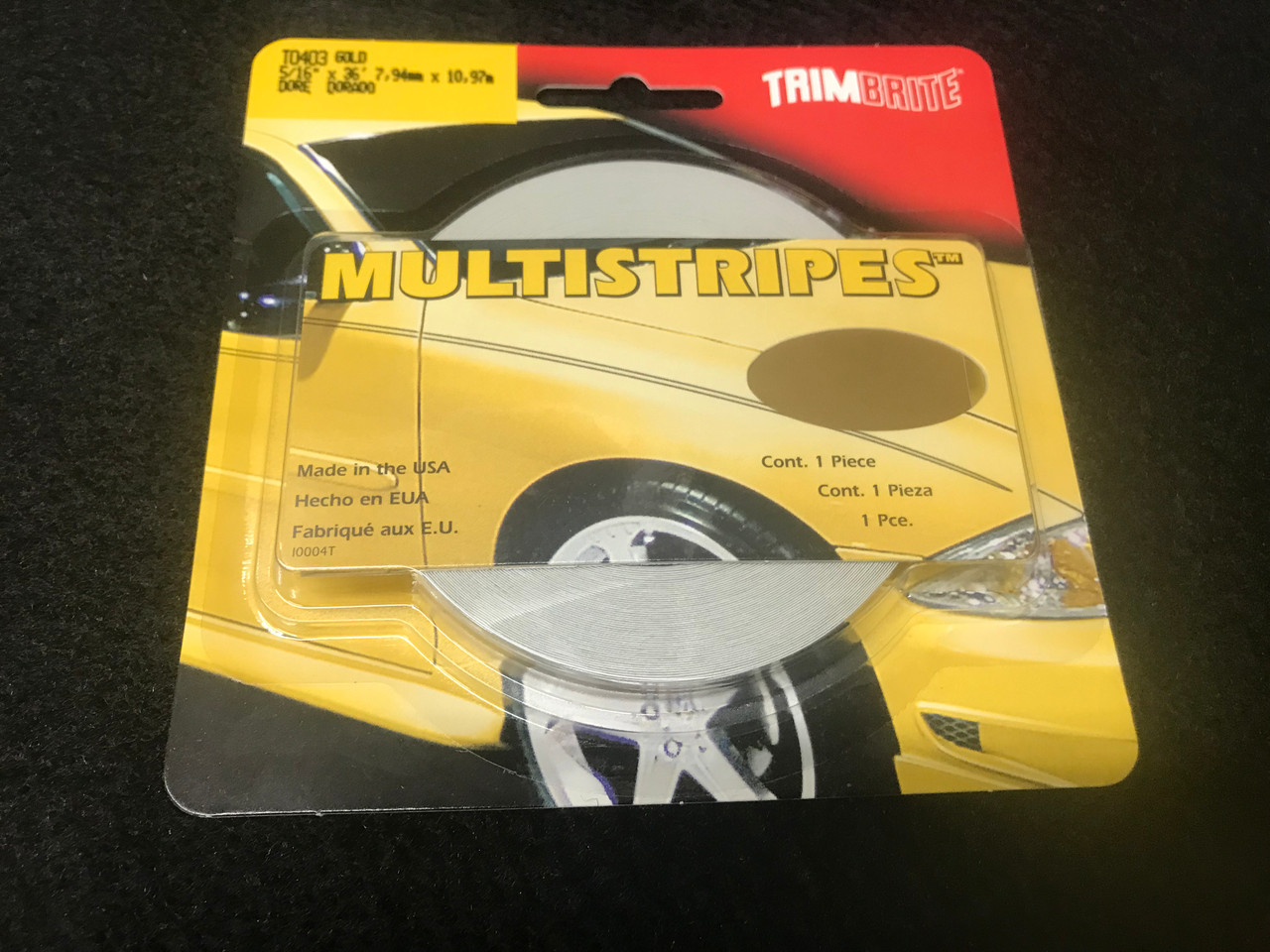 T0403 Multi-stripes Gold 5/16
