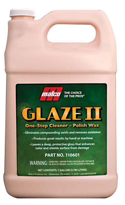 Glaze II - One-Step Cleaner-Polish Wax 110601