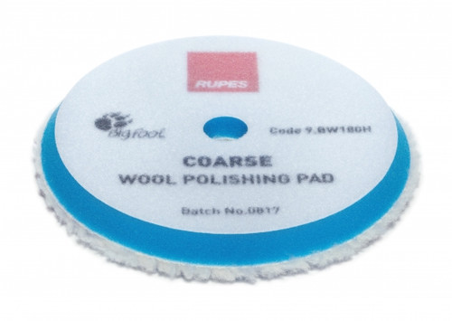 BLUE WOOL POLISHING PAD COARSE (9.BW180H)