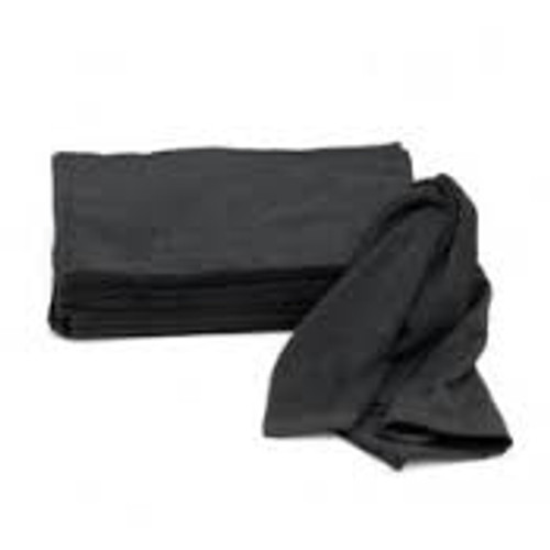 Black Cotton Terry Towel-26"x16" (139-200)