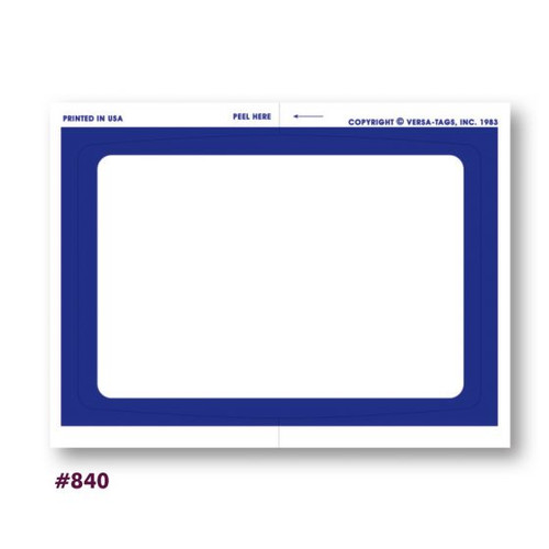 Dealer Add on Stickers Plain With Border (#840)