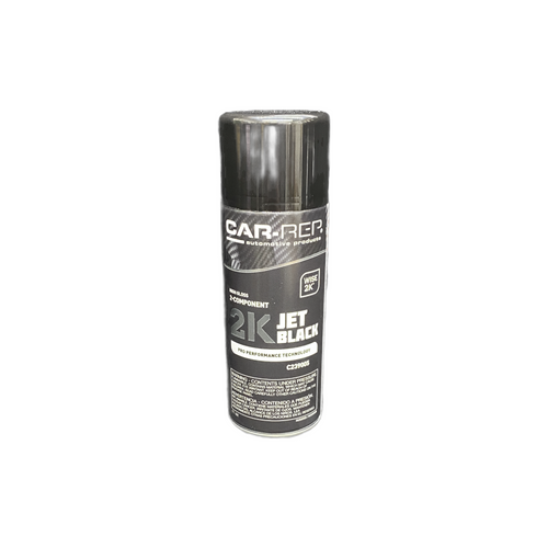 2K Aerosol Epoxy Color Top Coat- High Gloss Jet Black (C239005)