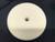 8" White Foam Ultimate Finish Pad, Recessed Back Grip Pad (2900G)