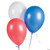 17 Inch Round Balloons-Red, White & Blue (139-RWB)