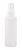 Natural HDPE bottle. Includes finger tip mist pump with clear cap.