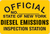 Metal Signs Diesel Emissions Inspection Station (NYS-DE)