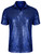 URRU Men's Relaxed Short Sleeve Turndown Sparkle Sequins Polo Shirts 70s Disco Nightclub Party T-Shirts Tops