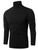 URRU Mens Basic Turtleneck Thermal Long Sleeve T-Shirt Sweatshirt Cozy Pullover Tops