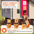 Pet Deluxe Automatic Chicken Coop Door Solar Powered Automatic Chicken Door with Timer & Light Sensor, Anti-Pinch, Durable Aluminum Auto Chicken Door, Charge with Solar Panel & USB