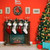 COCOBELA 4PACK Christmas Stockings,18Inches Large Cable Knitted Stocking Personalized Xmas Hanging Stocking Decorations with Name Tags for Holiday Christmas Party Family Decor